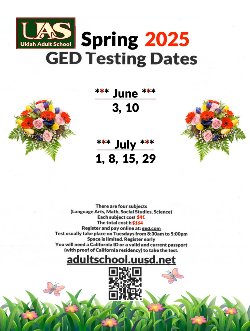 Summer Pearson Vue Testing Date poster.